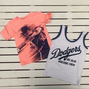 Baseball Kids tee shirts - Boys 5T